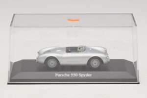 Porsche 550 Spyder Argintiu Maxichamps 1:43 940066030 Metal - imaginea 4 din 5