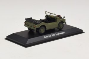 Porsche 597 Jagdwagen Măsliniu Maxichamps 1:43 940065300 Metal - imaginea 2 din 5