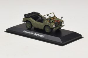 Porsche 597 Jagdwagen Măsliniu Maxichamps 1:43 940065300 Metal - imaginea 3 din 5