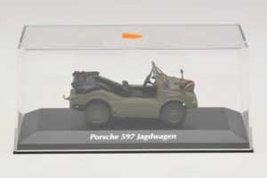 Porsche 597 Jagdwagen Măsliniu Maxichamps 1:43 940065300 Metal - imaginea 4 din 5