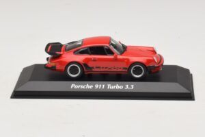 Porsche 911 930 Turbo 3.3 Roșu Maxichamps 1:43 940069000 Metal