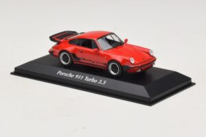 Porsche 911 930 Turbo 3.3 Roșu Maxichamps 1:43 940069000 Metal - imaginea 3 din 5