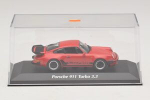 Porsche 911 930 Turbo 3.3 Roșu Maxichamps 1:43 940069000 Metal - imaginea 4 din 5