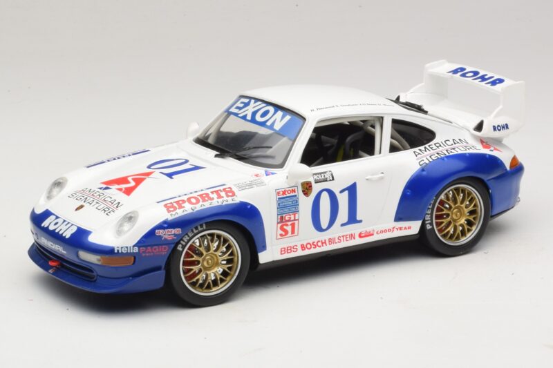 Porsche 911 993 GT2 #01 H. Haywood 24 Hours of Daytona 1993 Anson 1:18 AW050600 Metal