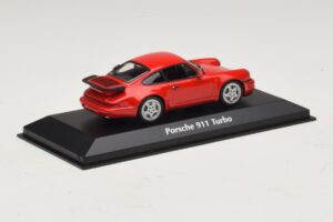 Porsche 911 964 Turbo Roșu Maxichamps 1:43 940069102 Metal - imaginea 2 din 5
