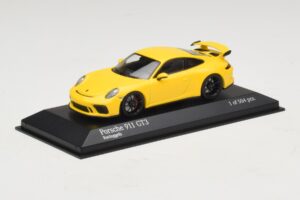 Porsche 911 991.1 GT3 Galben Minichamps 1:43 410066020 Metal - imaginea 2 din 5