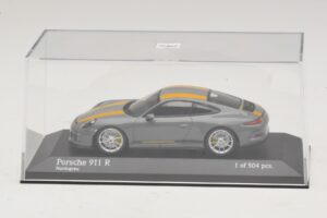 Porsche 911 991.1 R Gri Minichamps 1:43 410066232 Metal - imaginea 4 din 5