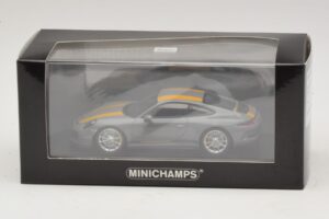 Porsche 911 991.1 R Gri Minichamps 1:43 410066232 Metal - imaginea 5 din 5