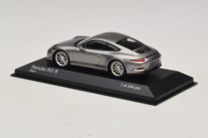 Porsche 911 991.1 R Argintiu Minichamps 1:43 410066224 Metal - imaginea 3 din 5