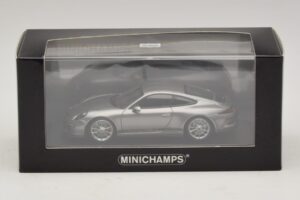 Porsche 911 991.1 R Argintiu Minichamps 1:43 410066224 Metal - imaginea 5 din 5