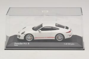 Porsche 911 991.1 R Alb Minichamps 1:43 410066221 Metal - imaginea 4 din 5