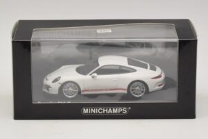 Porsche 911 991.1 R Alb Minichamps 1:43 410066221 Metal - imaginea 5 din 5