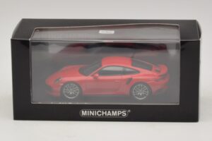 Porsche 911 991.1 Turbo S Roșu Minichamps 1:43 410067170 Metal - imaginea 5 din 5