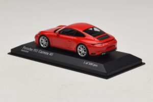 Porsche 911 991.2 Carrera 4S Roșu Minichamps 1:43 410067240 Metal - imaginea 3 din 5