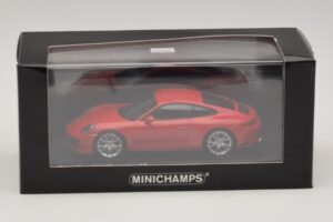 Porsche 911 991.2 Carrera 4S Roșu Minichamps 1:43 410067240 Metal - imaginea 5 din 5