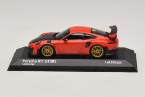 Porsche 911 991.2 GT2 RS Portocaliu Minichamps 1:43 410067229 Metal