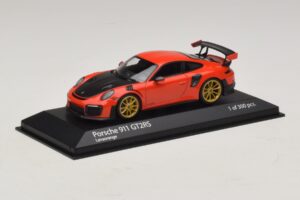 Porsche 911 991.2 GT2 RS Portocaliu Minichamps 1:43 410067229 Metal - imaginea 2 din 5