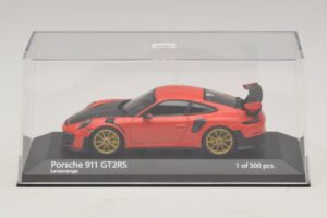 Porsche 911 991.2 GT2 RS Portocaliu Minichamps 1:43 410067229 Metal - imaginea 4 din 5