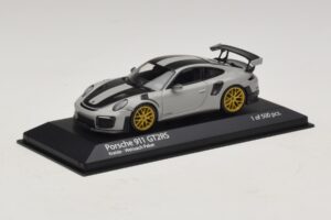 Porsche 911 991.2 GT2 RS Weissach Package Chalk Minichamps 1:43 410067220 Metal - imaginea 2 din 5