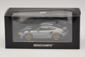 Porsche 911 991.2 GT2 RS Weissach Package Chalk Minichamps 1:43 410067220 Metal - imaginea 5 din 5