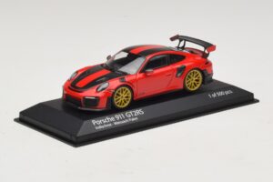 Porsche 911 991.2 GT2 RS Weissach Package Roșu Minichamps 1:43 410067221 Metal - imaginea 2 din 5