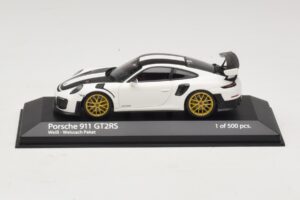 Porsche 911 991.2 GT2 RS Weissach Package Alb Minichamps 1:43 410067222 Metal