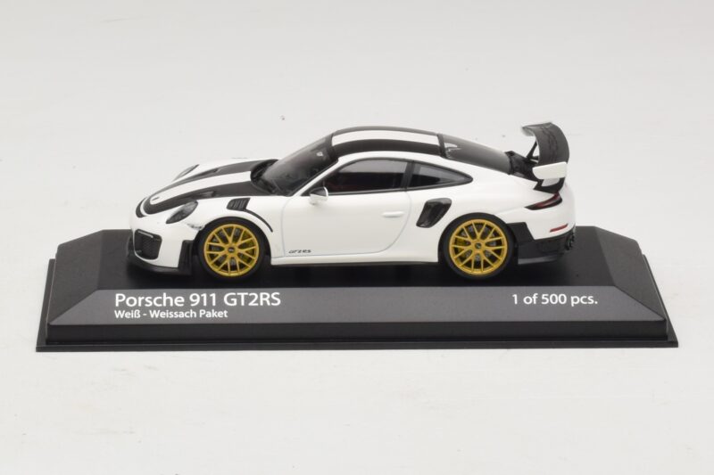Porsche 911 991.2 GT2 RS Weissach Package Alb Minichamps 1:43 410067222 Metal