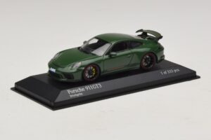 Porsche 911 991.2 GT3 Verde Minichamps 1:43 410066028 Metal - imaginea 2 din 5