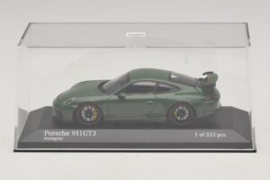 Porsche 911 991.2 GT3 Verde Minichamps 1:43 410066028 Metal - imaginea 4 din 5