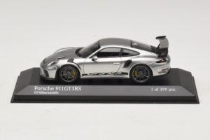 Porsche 911 991.2 GT3 RS Argintiu Minichamps 1:43 410067020 Metal