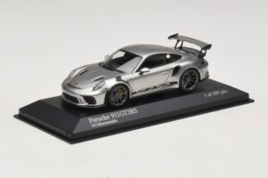 Porsche 911 991.2 GT3 RS Argintiu Minichamps 1:43 410067020 Metal - imaginea 2 din 5