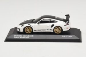 Porsche 911 991.2 GT3 RS Alb Cu Weissach Package Minichamps 1:43 410067022 Metal