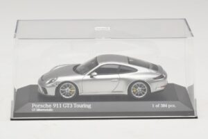 Porsche 911 991.2 GT3 Touring Argintiu Minichamps 1:43 410067422 Metal - imaginea 4 din 5