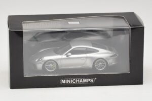 Porsche 911 991.2 GT3 Touring Argintiu Minichamps 1:43 410067422 Metal - imaginea 5 din 5