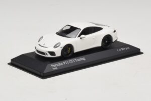 Porsche 911 991.2 GT3 Touring Alb Minichamps 1:43 410067420 Metal - imaginea 2 din 5