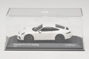 Porsche 911 991.2 GT3 Touring Alb Minichamps 1:43 410067420 Metal - imaginea 4 din 5