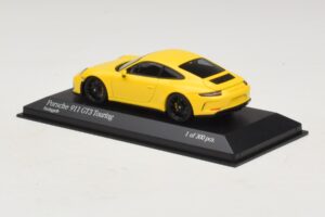 Porsche 911 991.2 GT3 Touring Galben Minichamps 1:43 410067421 Metal - imaginea 3 din 5