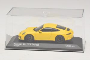 Porsche 911 991.2 GT3 Touring Galben Minichamps 1:43 410067421 Metal - imaginea 4 din 5