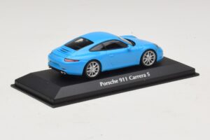 Porsche 911 991 Carrera S Albastru Maxichamps 1:43 940060220 Metal - imaginea 2 din 5