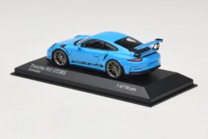 Porsche 911 991 GT3 RS Albastru Minichamps 1:43 410063222 Metal - imaginea 3 din 5
