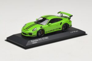 Porsche 911 991 GT3 RS Verde Minichamps 1:43 410063224 Metal - imaginea 2 din 5