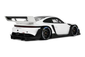Porsche 911 992.1 GT3 R Rennsport Alb GT Spirit 1:18 GT1010 Rășină - imaginea 2 din 5