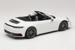 Porsche 911 992 Carrera 4S Cabriolet Alb Minichamps 1:18 155067330 Metal - imaginea 2 din 6
