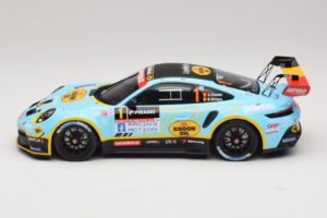 Porsche 911 992 Rally GT #1 C. Cherain / D. Withers Rallye de Wallonie 2025 IXO 1:18 18RMC254 Metal - imaginea 3 din 6