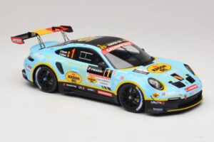 Porsche 911 992 Rally GT #1 C. Cherain / D. Withers Rallye de Wallonie 2025 IXO 1:18 18RMC254 Metal - imaginea 4 din 6