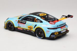 Porsche 911 992 Rally GT #1 C. Cherain / D. Withers Rallye de Wallonie 2025 IXO 1:18 18RMC254 Metal - imaginea 5 din 6