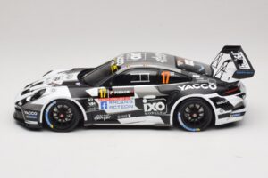 Porsche 911 992 Rally GT #17 C. De Cecco / J. Humblet Rallye de Wallonie 2025 IXO 1:18 18RMC255 Metal - imaginea 3 din 6