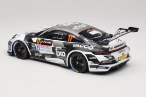 Porsche 911 992 Rally GT #17 C. De Cecco / J. Humblet Rallye de Wallonie 2025 IXO 1:18 18RMC255 Metal - imaginea 5 din 6