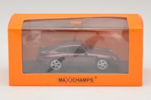 Porsche 911 993 Turbo Roșu Metalizat Maxichamps 1:43 940069200 Metal - imaginea 5 din 5