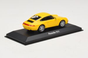Porsche 911 993 Galben Maxichamps 1:43 940063000 Metal - imaginea 2 din 5